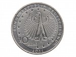 10 Euro 2011 G, 200. výročí narození Franze Liszt, 0.925 Ag, 18g