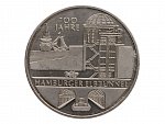 10 Euro 2011 J, 100 let Hamburského Labského tunelu, 0.925 Ag, 18g