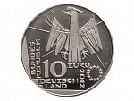 10 Euro 2012 D, 100. výročí Německé národní knihovny, 0.925 Ag, 18g