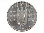 10 Euro 2005 A, 1200. výročí Magdeburgu, 0.925 Ag, 18g_
