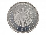 10 Euro 2004, Mistrovství světa ve fotbale Německo 2006, 0.925 Ag, 18g_