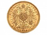 10 Koruna 1905, vada razidla_