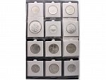 Kompletní sada stříbrných pamětních mincí 1954-1993, celkem 94 ks