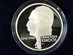 200 Kč 1998, 150. výročí F. Kmocha, certifikát, bezvadná kvalita