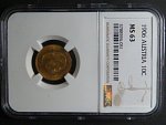 10 Koruna 1906 NGC MS 63