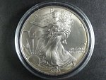 1 $ 2002 Liberty, 1 OZ Ag