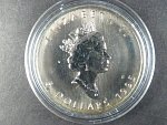 5 Dollars 1995 Maple Leaf 1 OZ Ag 999,9