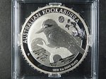 1 Dollars - 1 Oz (31,1g)  Ag - Kookaburra 2019, kvalita proof, Ag 0.999