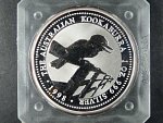 1 Dollars - 1 Oz (31,1g)  Ag - Kookaburra 1998, kvalita proof, Ag 0.999