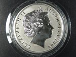 1 Dollars - 1 Oz (31,1g)  Ag - Kangaroo 1999, kvalita proof, Ag 0.999, KM 398