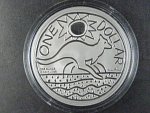 1 Dollar - 1 Oz Ag - Kangaroo 2009, kvalita proof, Ag 0.999, 31,1g, KM 1083