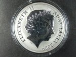 1 Dollars - 1 Oz Ag - Kangaroo 2009, kvalita proof, Ag 0.999, 31,1g, KM 1083