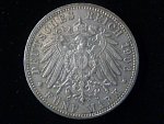 Baden, Friedrich I (1852-1907), 5 Mark 1906, J. 35, KM. 277