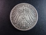 Baden, Friedrich II (1907-1918), 3 Mark 1914 G, J. 39, KM. 280