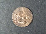 Danzig, 1 Pfennig 1926, J.D2