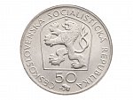 50 Kčs 1972, 50. výročí úmrtí sochaře Josefa Václava Myslbeka_