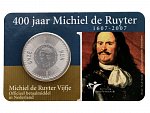 5 Euro 2007, 400. výročí narození Michiel de Ruytera, 0.925 Ag, 11.9g