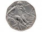 5 Euro 2005, 100. výročí sportovního lyžování, 0.800 Ag, 10g_