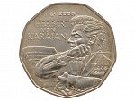 5 Euro 2008, 100. výročí Herbert von Karajana, 0.800 Ag, 10g