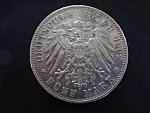 Württenberg, Wilhelm II. (1891-1918), 5 Mark 1902 F, J.176, KM. 632