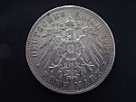 Württenberg, Wilhelm II. (1891-1918), 5 Mark 1901 F, J.176, KM. 632