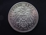 Württenberg, Wilhelm II. (1891-1918), 5 Mark 1899 F, J.176, KM. 632
