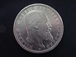 Württenberg, Wilhelm II. (1891-1918), 5 Mark 1898 F, J.176, KM. 632