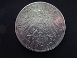 Württenberg, Wilhelm II. (1891-1918), 5 Mark 1893 F, J.176, KM. 632