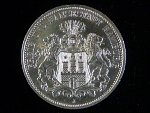 Hamburk, 3 Mark 1910 J, J.64, KM. 620
