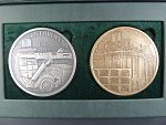 Ag + Cu pamětní medaile Z.Fojtů - Operace Anthropoid z cyklu pocta medailérům, Ag 999, 155 g, průměr 60 mm, Tombak 103 g, 60 mm, ražba Česká mincovna 2022, náklad 30 ks, etue, certifikát