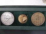 Au + Ag + Cu medaile Z.Fojtů - Operace Anthropoid z cyklu pocta medailérům, Au 999, 52,35g, Ag 999, 155g, mosaz 103g, 60 mm, ražba Česká mincovna 2021, náklad 10 ks, etue, certifikát