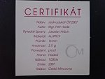 2007, Dukát České Republiky, Au 999,9,  náklad 1000ks, 3,11 g, etue, certifikát