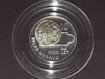 10 Kčs 1966 1000. výročí Velké Moravy