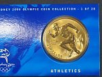 5 Dollars 2000, olympiáda Sydney 2000, No.1/28 ATLETIKA, orig. balení
