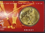 5 Dollars 2000, olympiáda Sydney 2000, No.5/28 POZEMNÍ HOKEJ, orig. balení