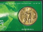 5 Dollars 2000, olympiáda Sydney 2000, No.12/28 HÁZENÁ, orig. balení
