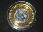 Pamětní Ag + Au medaile s motivem 60.výročí založení OSN, 2005