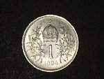 1 Koruna 1894, bezvadná kvalita - RL