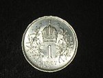 1 Koruna 1907, bezvadná kvalita - RL
