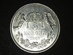5 Koruna 1907 KB, bezvadná kvalita - RL