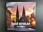 sada 2023 s motivem Česká republika, náklad 5000 ks