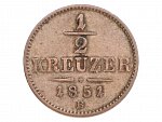 1/2 Krejcar 1851 B_