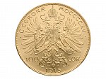 100 Korona 1915 Novoražba, 33.875g, 0.900 Au_