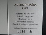 Jubilejní Svatováclavské dukáty, 1 Dukát prvoražba z návrhu Antonína Máru z r. 1923, Au 986, 3,49 g, náklad 100 ks