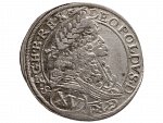 15 Krejcar 1676 Bratislava, G. Cetto, 6.69 g, N 25, prohlý_