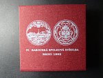 IV.Rakouská spolková střelba Brno 1892, Ag novoražba ČM 2024, Ag 31,1 g, etue, certufikát