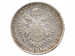 20 Kreuzer 1855 C, Praha