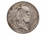 1/2 Tolar 1848 A, N 12, patina