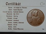 Au medaile 100 dukát sv. Václava. 2008 L.Charvát, Au 999,9,  348,5g, náklad 200 ks, certifikát, etue