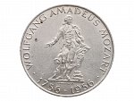 25 Schilling 1956 - 200. výročí narození Wolfgang Amadeus Mozart_